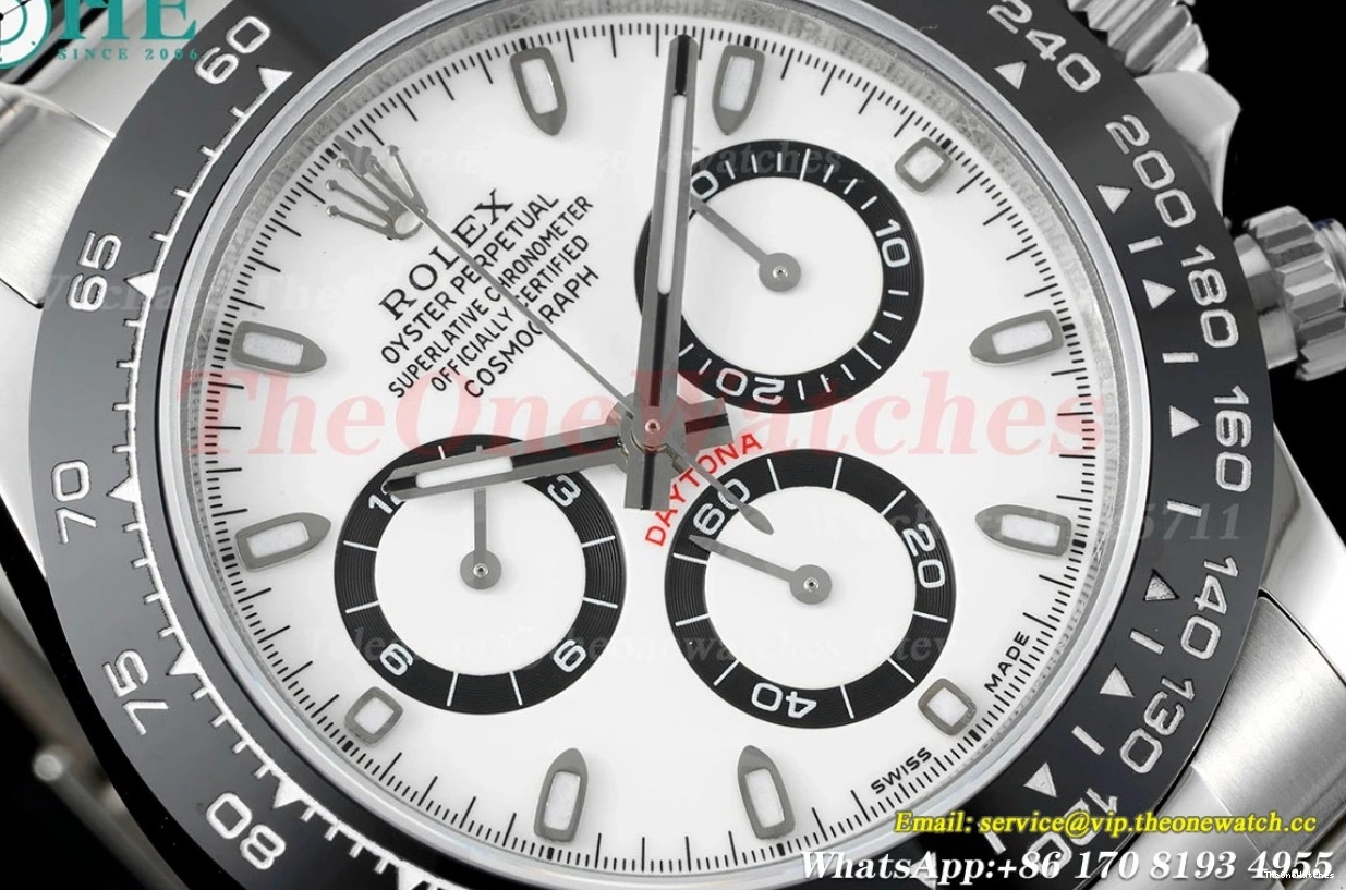 7750 Daytona ALF SS White Asia 116500 904L CER 0114